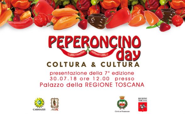 Presentazione 7° Peperoncino Day: 30.07.18 c/o Regione Toscana
