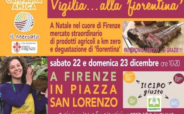 22-23 dicembre: Mr PIC a Firenze in occasione del Mercato Coldiretti dedicato alla Fiorentina