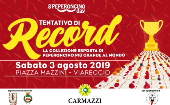 IN ARRIVO L’8° PEPERONCINO DAY! Sabato 3 agosto torna a Viareggio l’evento dedicato al Re delle spezie