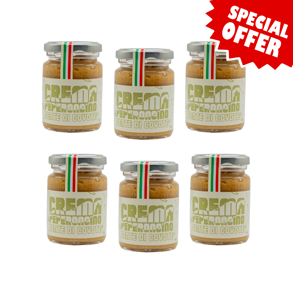 Crema di peperoncino Dente di Coyote® (6 barattoli)